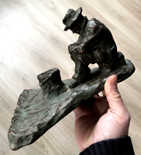 Belle sculpture encrier d'occasion  Ham