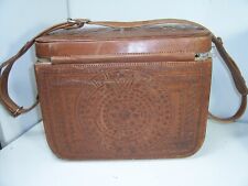 leather camera bag brown for sale  Cheyenne