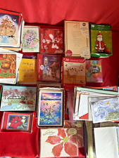 Lote grande de 15 lb - Surtido de tarjetas y sobres de felicitación de Navidad de colección-actuales segunda mano  Embacar hacia Mexico