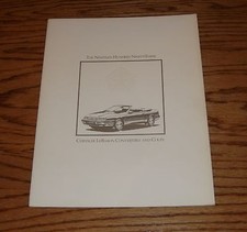 Original 1993 chrysler for sale  Reinbeck