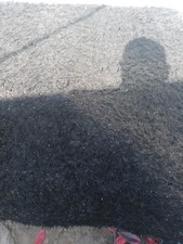 Black rug sparkle for sale  SWANSEA