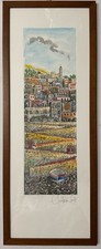 Quadro incisione dipinta usato  Roma