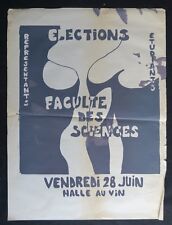 Affiche originale mai d'occasion  Nantes-