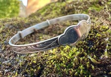 Pulseira expansível infantil vintage prata 6,9 g comprar usado  Enviando para Brazil