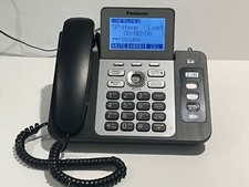 Panasonic KX-TG9471B 2 linhas com fio. Sistema de atendimento digital base de telefone fixo, usado comprar usado Panasonic KX-TG9471B 2 linhas com fio. Sistema de atendimento digital base de telefone fixo, usado comprar usado  Enviando para Brazil