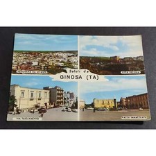 Cartolina ginosa panorama usato  Alessandria