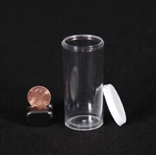 12 Dram (1,50 oz.) Frascos de plástico poliestireno transparente com tampas de pressão comprar usado  Enviando para Brazil