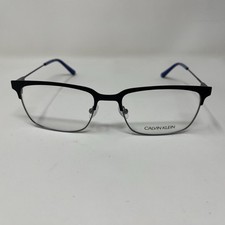 CALVIN KLEIN EYEWEAR CK18109 001 PRETO PRATA 55-18-145 DOBRADIÇA FLEXÍVEL 115P comprar usado  Enviando para Brazil