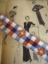 Ancien galon jacquard d'occasion  France