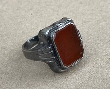 Jugendstil herrenring karneol gebraucht kaufen  Ettlingen