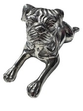 Estatueta de cachorro vintage de metal fundido American Bulldog Pug comprar usado  Enviando para Brazil