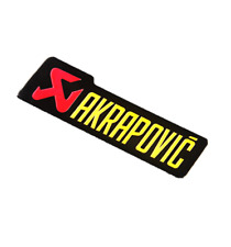 Adesivo akrapovic alluminio usato  Roma