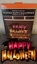 Lighted happy halloween for sale  Saginaw