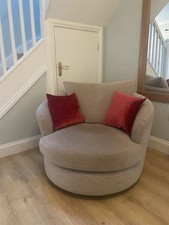 Swivelling love seat for sale  BURY ST. EDMUNDS