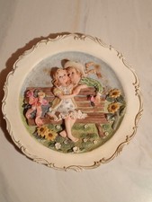 Piatto ornamentale bimbi usato  Amorosi
