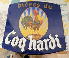 Plaque emaille biere d'occasion  Lille-
