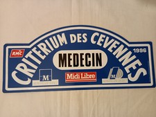 Plaque rallye tôle d'occasion  Montpellier-