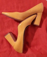 Patent yellow shoes. for sale  COBHAM