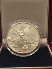 Silbermünze mexico libertad gebraucht kaufen  Eching