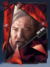 OBI-WAN KENOBI PRETO FRATURADO VINGANÇA DE SITH LOCK- Topps STAR WARS CARD TRADER comprar usado  Enviando para Brazil