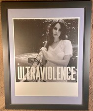 Usado, Pôster litho emoldurado “22 x 28” LANA DEL REY 2014 “ULTRAVIOLENCE” por Neil Krug comprar usado  Enviando para Brazil
