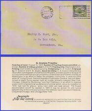 Radiador e hélice USA4 #C4 ADDR FAC-SÍMILE FDC comprar usado  Enviando para Brazil