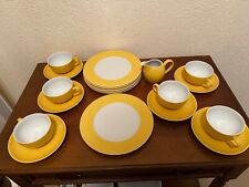 Kaffeeservice service gelb gebraucht kaufen  Bensheim