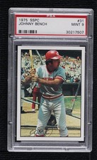 1976 SSPC Johnny Bench #31 PSA 9 perfeito estado pátio comprar usado  Enviando para Brazil
