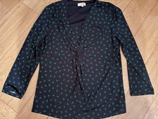Ladies navy top for sale  FORFAR