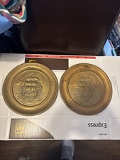 Vintage embossed brass for sale  SOUTHPORT