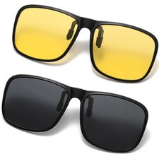Polarized clip sunglasses for sale  STOCKPORT