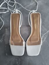 Laced heels white for sale  BOSTON