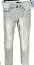 Pantalon jeans gris d'occasion  Flers