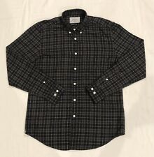 Camisa xadrez masculina flanela portuguesa estilo antigo sabedoria botão para baixo média comprar usado  Enviando para Brazil