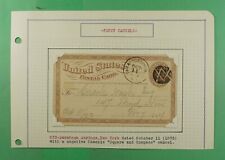 1873 fancy cancel for sale  Vancouver