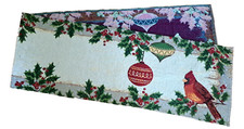 Tapestry christmas table for sale  Skandia