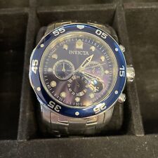 Relógio masculino Invicta Pro Diver 47mm azul escuro - Modelo 0070 comprar usado  Enviando para Brazil