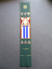 Leather bookmark augustines for sale  NORWICH