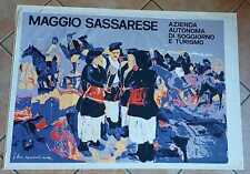 Maggio sassarese manifesto usato  Assemini