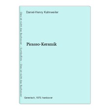 Picasso keramik kahnweiler gebraucht kaufen  Krefeld