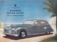 Humber super snipe for sale  BAGSHOT