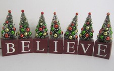 Believe christmas wooden for sale  Parkersburg