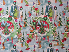 Tecido de lycra 31"x54" como o Grinch roubou árvore de Natal tecido Cindy Max comprar usado  Enviando para Brazil