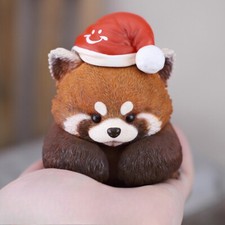Enfeite de presente de Natal Ailurus Fulgens Museum urso ton-tonelado panda vermelho 10 cm comprar usado  Enviando para Brazil