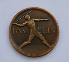 Vintage javelin medal for sale  NOTTINGHAM