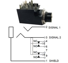 Jack bj107 stereo usato  Folignano