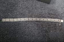 Antique silver bracelet for sale  Perry
