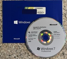 DVD versão Microsoft Windows 7 Professional 64 bits, sem chave. Usado. comprar usado  Enviando para Brazil