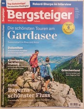Zeitschrift bergsteiger märz gebraucht kaufen  Griesstätt