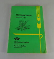 Betriebsanleitung handbuch for gebraucht kaufen  Jever